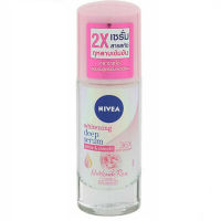 Nivea นีเวีย ไวท์เทนนิ่ง ดีพ เซรั่ม ฮอกไกโด โรส โรลออน เซรั่มโรลออนลดเหงื่อและระงับกลิ่นกาย 40มล. (8850029029856)