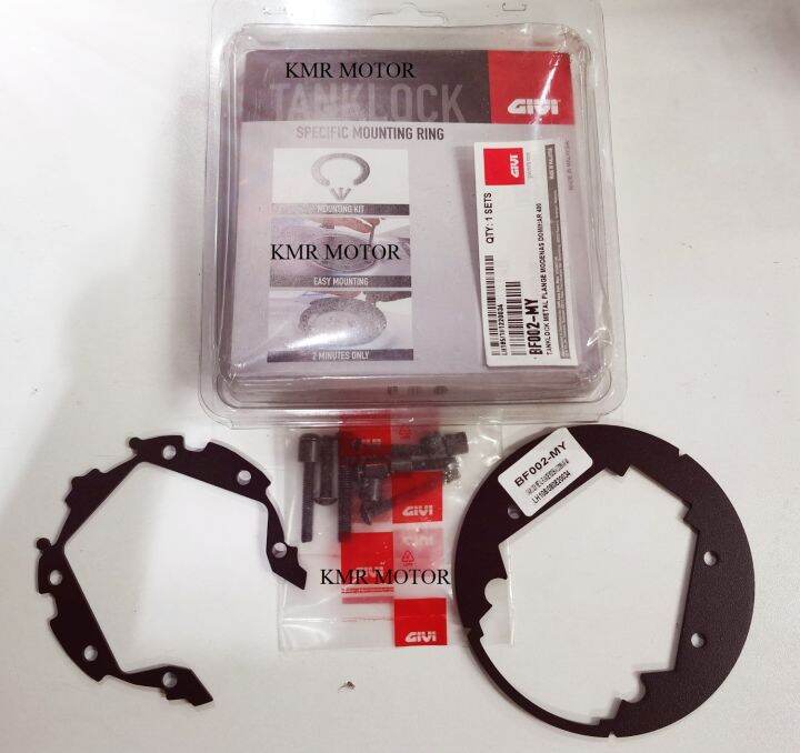 GIVI BF002MY TANK BAG LOCK SPECIFIC MOUNTING RING (MODENAS DOMINAR 400