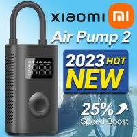 【25% Upgraded】Mijia Mini Portable Electric Air Pump 150PSI Treasure 2 Xiaomi Compressor Inflator Type-C LED Multitool for Car Air Compressors  Inflato