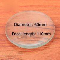 3Pice Support Customized Mobile Phone Shoebox Simple Projector Glass Magnifying Glass Lens Diameter 60MM Focal Length 110MM