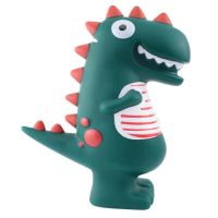Desktop Ornament Large Capacity Anti-slip Dinosaur Figure Cute Kids Animal Money Piggy Bank for Gifts