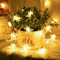 10/20/40 LED Star Light String Twinkle Garlands Battery Powered Christmas Lamp Holiday Party Wedding Decor Fairy Lights Fairy Lights