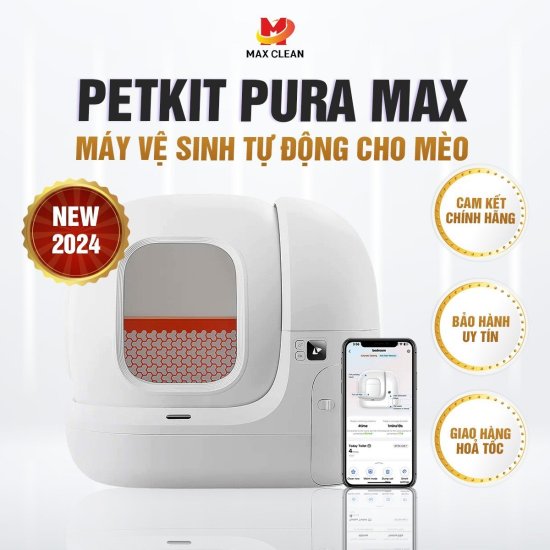 New 2024 - petkit pura max - máy vệ sinh tự động cho mèo - max clean - ảnh sản phẩm 1