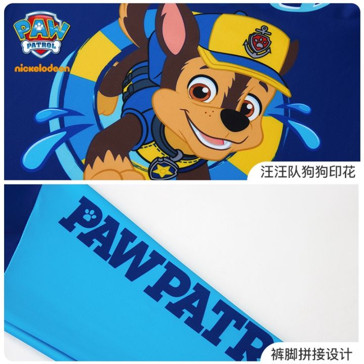 paw-patrol-ชุดว่ายน้ำ-one-piece-สำหรับเด็กเด็กชายแฟชั่น-2020-การ์ตูนใหม่ชุดว่ายน้ำแขนสั้นสำหรับเด็ก