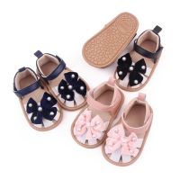 【hot】！ Infant Newborn Baby Toddler Sandal leather Pearls Non-slip Flat Shoes for