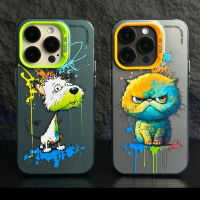 Case iphone【Oil painting series/Acrylic hard case/Dog】compatible for iPhone 11 12 13 14 pro max case