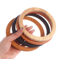 Round Wooden Handle For Handmade Handbag DIY Tote Purse Frame Making Bag Hanger Bag Accessories Parts Hanger