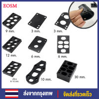 แผ่นรองทรัคขนาด 3mm 6mm 9mm 12mm อุปกรณ์สเก็ตบอร์ดและเซิฟสเก็ต(ราคาต่อ1แผ่น)​