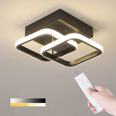 Square Ceiling Light LED Chandeliers Lighting Fixtures For Bedroom Dining room Hallway Entryway Small Aisle Lamp Corridor Light