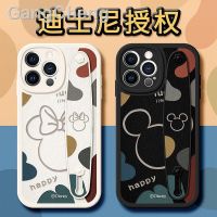 เคสสำหรับ Disney Apple 14สมับสนุนจาก13,มิกกี้ IPhone12หนังแกะ11สายรัดข้อมือโปรยางซิลิคอน XR XS จาก MAX