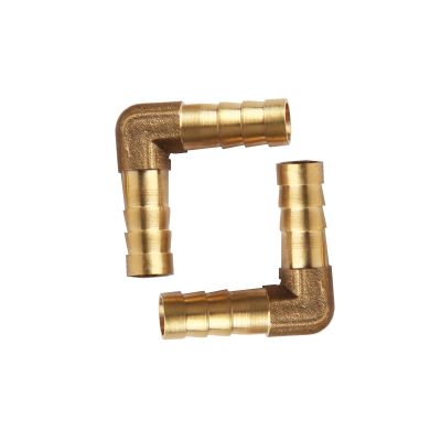 6mm 8mm 10mm 12mm 14mm 16mm 19mm Elbow Hose Barb Brass Barbed Pipe Fitting Coupler Connector Adapter For Fuel Gas Water