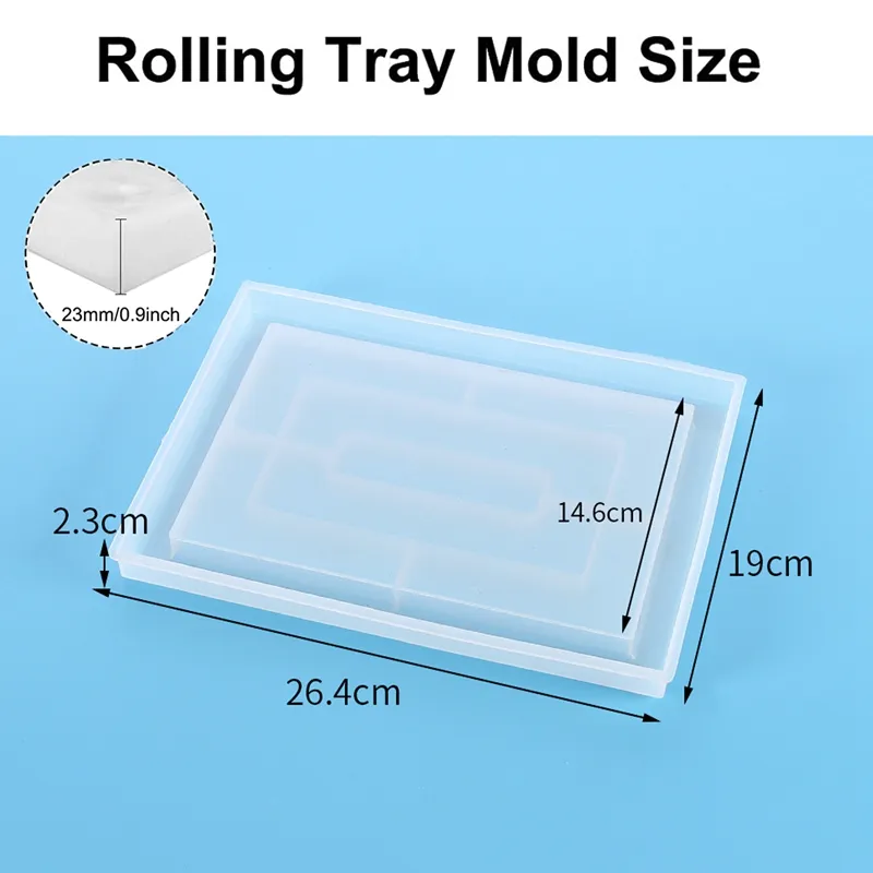 Rectangle Tray Silicone Mould, Serving Board, Silicone Tray Mould