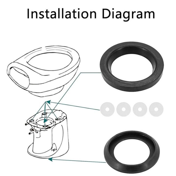 RV Toilet Seal Toilet Seal 34120 for RV Toilet Parts Toilets Waste Ball Seal  Replacement Accessories