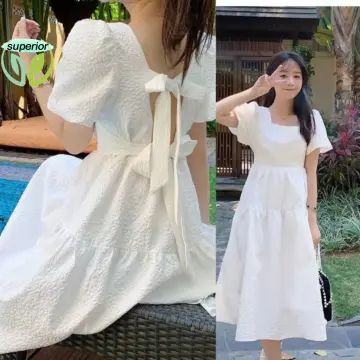 Lazada hotsell white dress