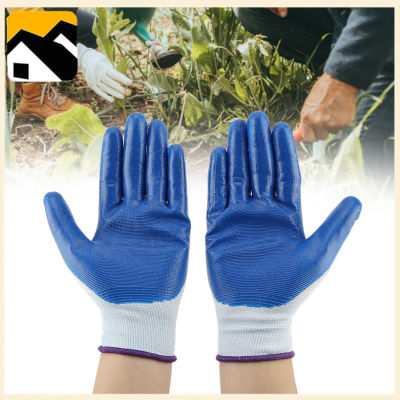 ถุงมือป้องกันการทำงาน ถุงมือแรงงานแบบยืดหยุ่นที่ปลอดภัยตามหลักสรีรศาสตร์กันลื่นสำหรับทำความสะอาดสวนสำหรับพืชสวนเกษตร