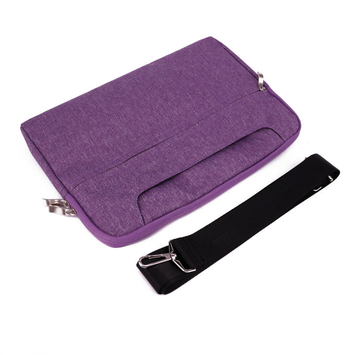 handbag-bag-with-straps-15-purple-กระเป๋าแล็ปท็อป-สำหรับ-แล็ปท็อป-แท็บเล็ต-โน้ตบุ๊ก