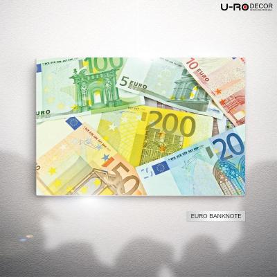 U-RO DECOR รุ่น EURO BANKNOTE ภาพพิมพ์ ขนาด50x70ซม.