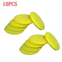 10PCS Car Round Waxing Polish Sponges High Density Foam Applicator Pads Curing and Polishing Sponges Auto Cleaning Accessories