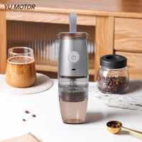 เครื่องบดกาแฟไฟฟ้าบดแบบพกพาที่มี5การตั้งค่าการบดที่แม่นยำชาร์จ Usb เครื่องบดถั่วกาแฟอัตโนมัติ