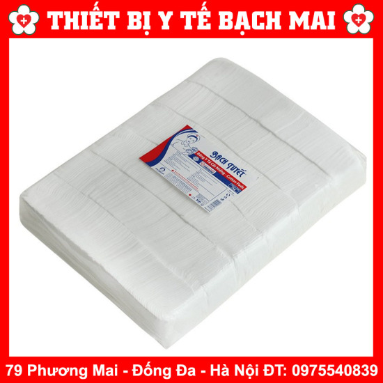 Bông bạch tuyết - bông y tế cắt miếng 1kg - vệ sinh baby 10x10 - ảnh sản phẩm 9