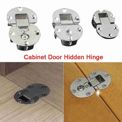 Furniture Invisible Cabinet Door Flap Adjustable Hidden Hinge Self-Supporting 90 degrees Folding Zinc Alloy Table Flap Hinges Furniture Protectors Rep