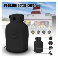 Propane Gas Tank Cover Outdoor Gas Bottle Waterproof Dust-Proof Anti-UV Oxford Cloth Durable Black Protective Cover Hot selling