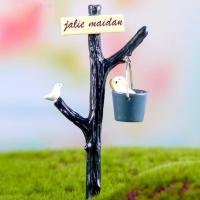 Miniature Directional Signage Cartoon Bucket Desktop Ornament Garden Ornament DIY Home Decoration Dollhouse Decorations