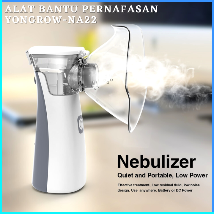 Cod Yongrow Alat Terapi Pernafasan Asma Nebulizer Inhaler Alat Bantu