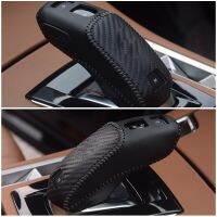 Car Gear Shift Knob Cover Trim Auto Shifter Lever Stick Cover Protector Car Decor for Peugeot 3008 5008 508L 2017 2018 2019 2020