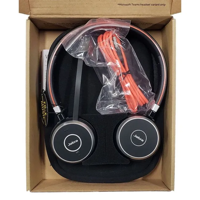 Jabra Evolve 65 Stereo Wireless Headset 1YR WARRANTY Lazada PH