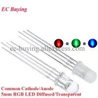 【CW】℗✵♨  10pcs/lot 5mm Full-color Red/Green/Blue Common Cathode/Anode Tri-Color Emitting Diodes Diffused Transparent