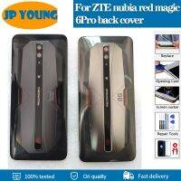 ผ้าหุ้มสำหรับ ZTE ฝาหลัง NX669j ของแท้จาก Nubia Red Magic 6 Pro เคสด้านหลังฝาหลังพร้อมเคสโทรศัพท์เลนส์กระจกกล้องถ่ายรูป