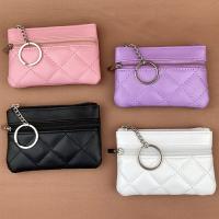 【CW】卍✁  Leather Coin Purses Womens Small Change Money Wallets Holder Functional Card Wallet