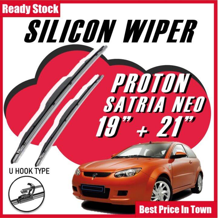 Silicone Car Wiper Windshied For Proton Satria Neo 2010 2012 Wiper