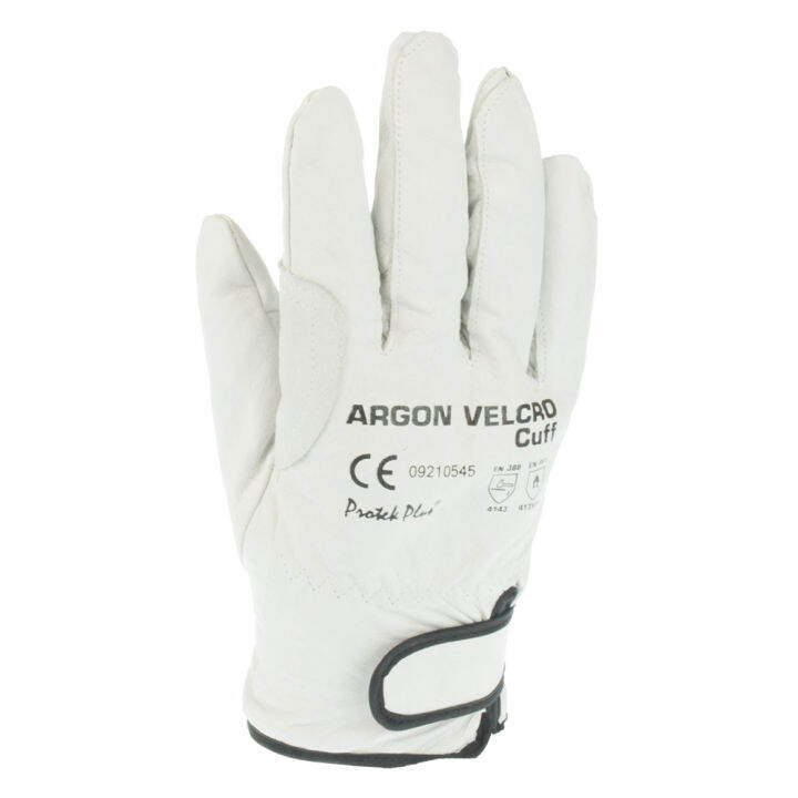 argon-velcro-cuff-glove-ถุงมืออาร์กอนงานเชื่อม-กันความร้อน-หนังแกะ-spatter-tactool