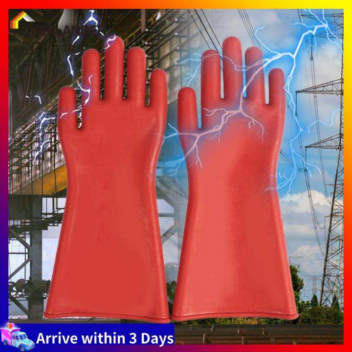 Antielectricity Protect Gloves Rubber High Voltage Electrical