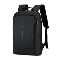 New Black Fashion Simple Laptop Backpack College Student Computer Bag Mens 15 Inch Waterproof Light School Bag Travel Bag