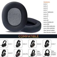 3X Replacement Earpads Cushions for Steelseries Arctis 1/3/5/7/7X/9/9X/Pro Xbox Wireless Headset Isolation Ear Cushions