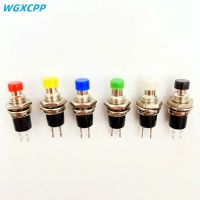 1/6 PCS 7MM Mini Round Momentary Push Button Switch Press The Self-Reset Micro Switchs Normally Open 1NO Normally Closed 1NC