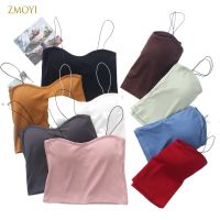 [A LIKE] 9สี Push Up Bras สำหรับผู้หญิง Bralette ComfortableTops SexyFashion Solid ColorSizeCotton Underwear