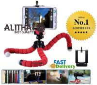 Alithai Gift ขาตั้งกล้อง ขาตั้งมือถือ หนวดปลาหมึก 3 ขา  Octopus Flexible Leg Mini Tripod