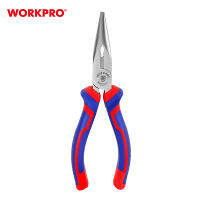 WORKPRO คีมปากแหลม (DROP FORGED) ขนาด 6", 8"