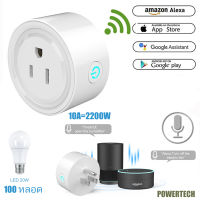 Wifi Smart Plug สมาร์ทปลั๊ก ควบคุมอุปกรณ์ไฟฟ้า ผ่านสมาร์ทโฟนจากทั่วโลก รองรับ Amazon Alexa ,Google Home