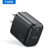 Topk B110P 20W PD อะแดปเตอร์ชาร์จ USB Type C อินเตอร์เฟซ ชาร์จเร็ว สําหรับ iPhone 14 12 Max Pro XS X 8 7 6 5