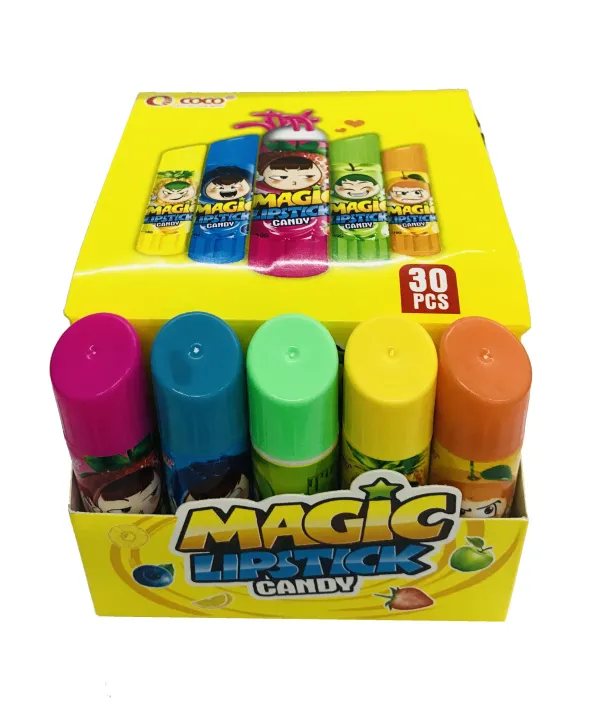 snacks Magical Lipstick 30PCS per Inner biscuits chocolate grocery items supermarket buy 1 take