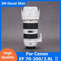 EF702002.8L II กล้องเลนส์สติ๊กเกอร์เสื้อห่อฟิล์มป้องกันร่างกายรูปลอกผิวสำหรับ Canon EF 70-200 F2.8 70-200มิลลิเมตร2.8 L IS II USM