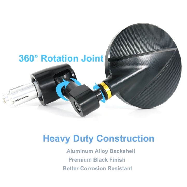 กระจกมองหลังท้ายกระจกมองข้างมองหลังกระจกมองหลัง-xj6ใช้ได้กับรถยามาฮ่า-mt-07-fz07-mt-10-fz09รถ-xsr-900-xsr