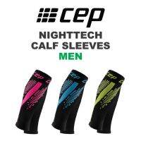 CEP Mens Nighttech Compression Calf Sleeve Pink ปลอกรัดน่อง Compression รุ่นสะท้อนแสง (ของแท้100%) มีหน้าร้าน