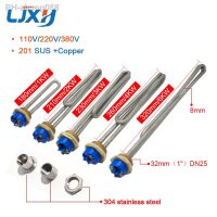 LJXH Foldback Screw In Electric Water Heater Element with 1 INCH NPT Thread 1KW/2KW/3KW/4KW/6KW 201 Stainless Steel