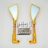 Motorcycles CNC Rearview Mirrors for Honda CB900 HORNET 919 2000-2007 Gold Free Shipping Mirrors